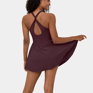 HALARA Breezeful square neck backless